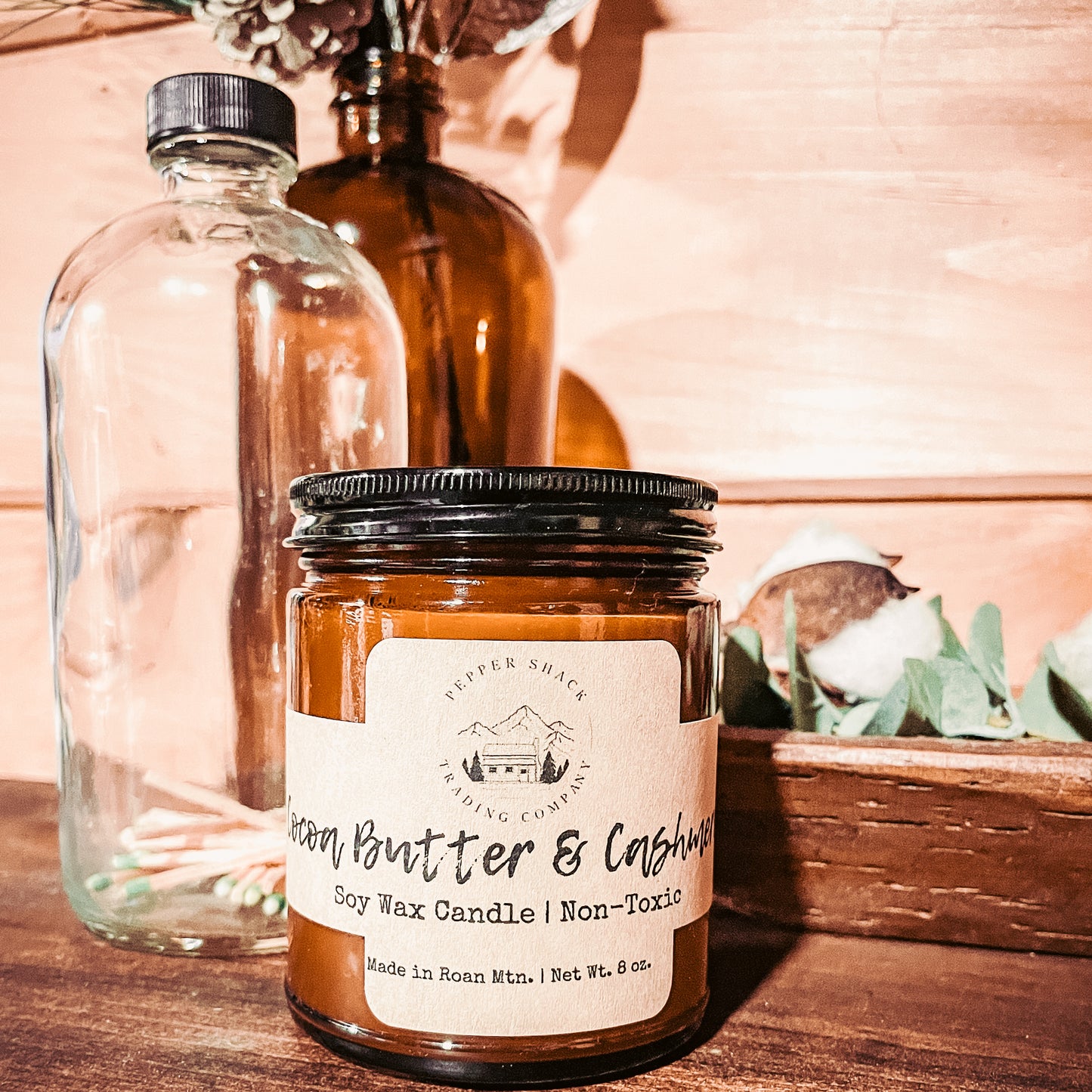 Cocoa Butter & Cashmere Soy Blend Candle