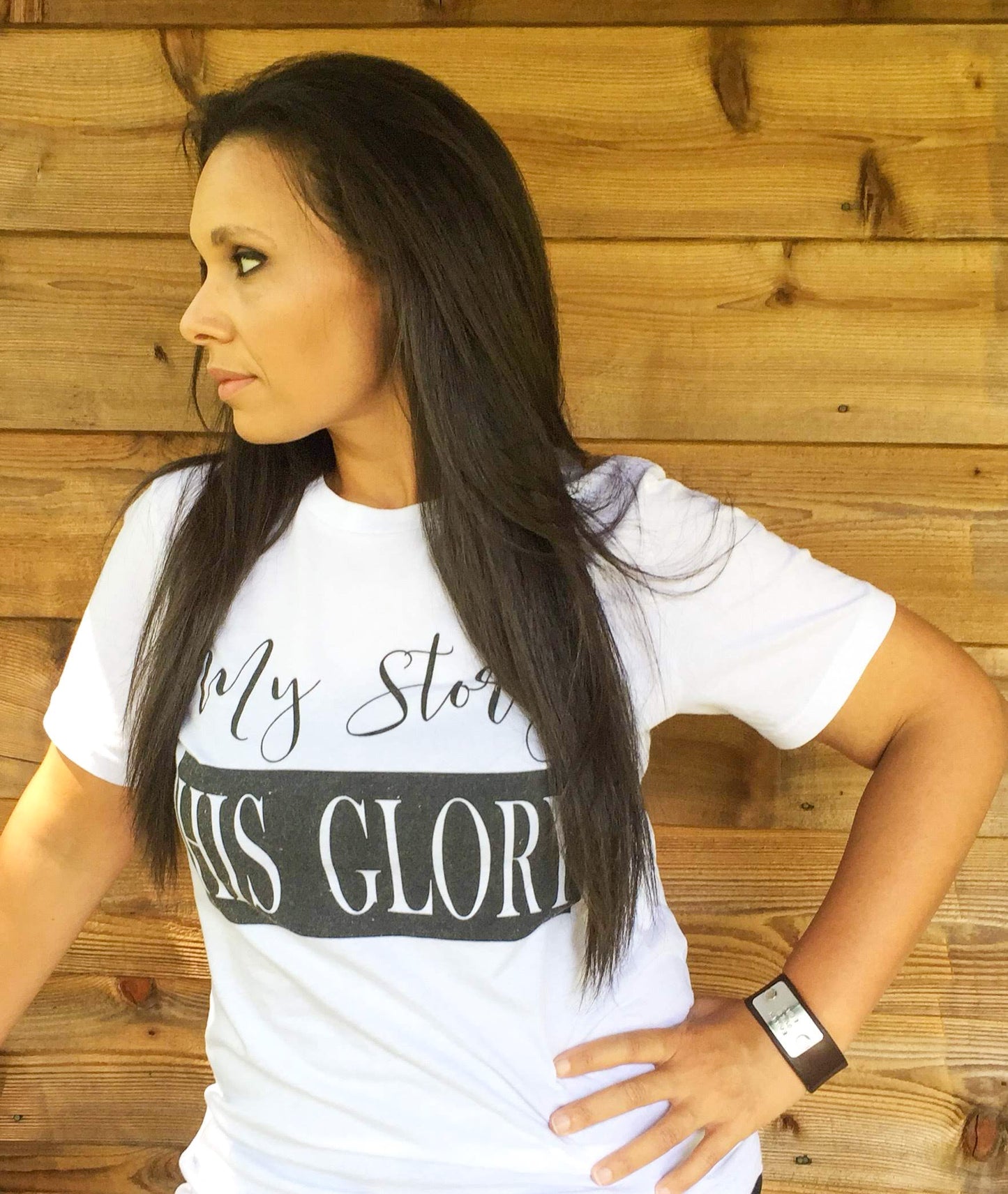 My Story His Glory Short-Sleeve Unisex T-Shirt