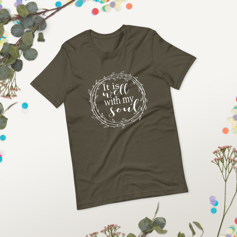 It Is Well With My Soul Short-Sleeve Unisex T-Shirt