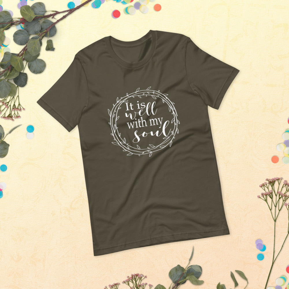 It Is Well With My Soul Short-Sleeve Unisex T-Shirt