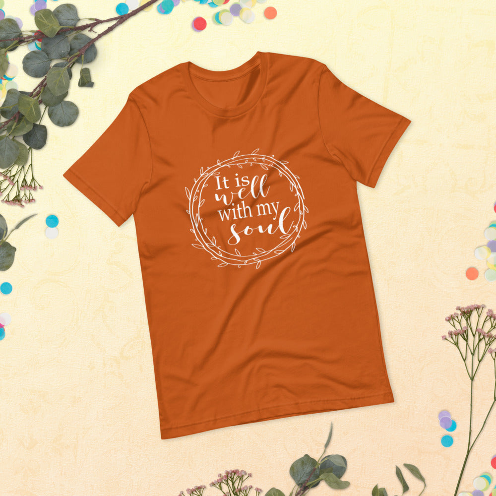 It Is Well With My Soul Short-Sleeve Unisex T-Shirt