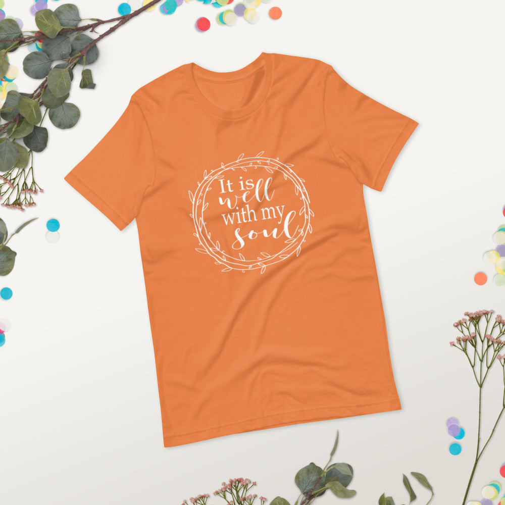 It Is Well With My Soul Short-Sleeve Unisex T-Shirt