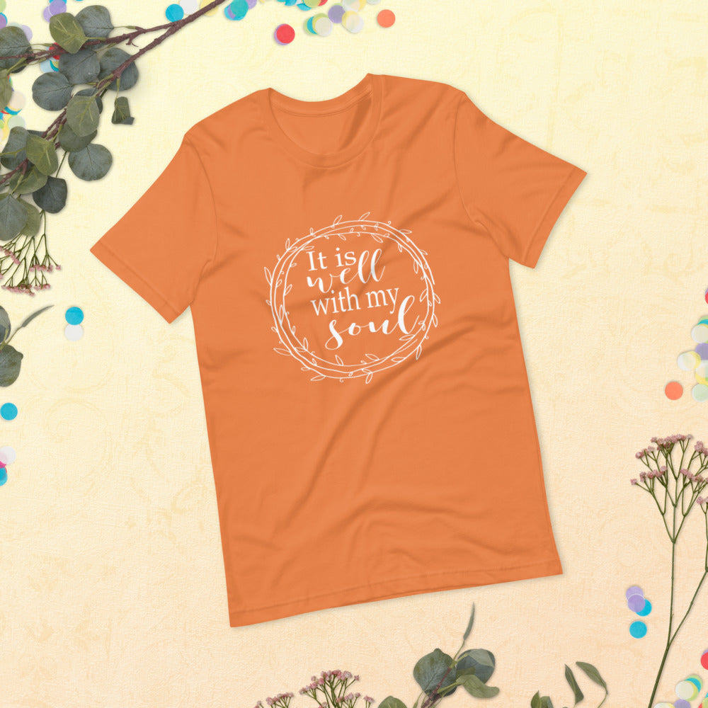 It Is Well With My Soul Short-Sleeve Unisex T-Shirt