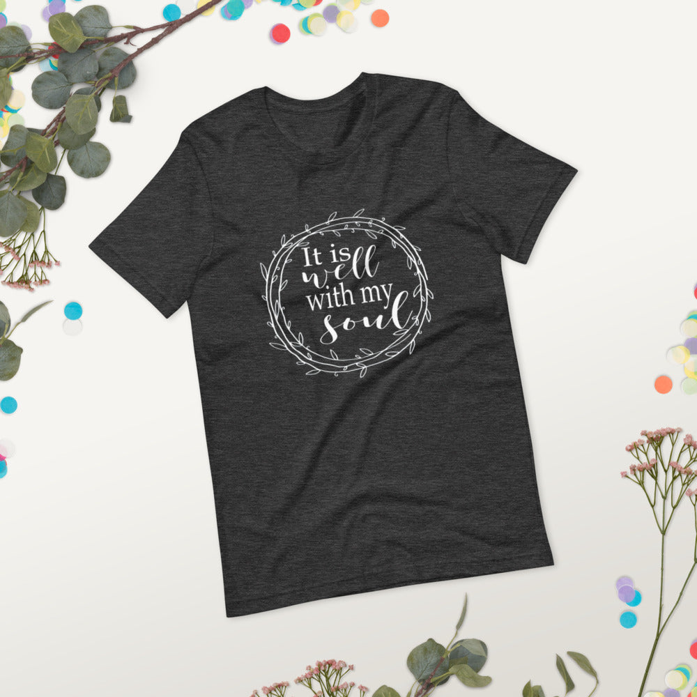 It Is Well With My Soul Short-Sleeve Unisex T-Shirt