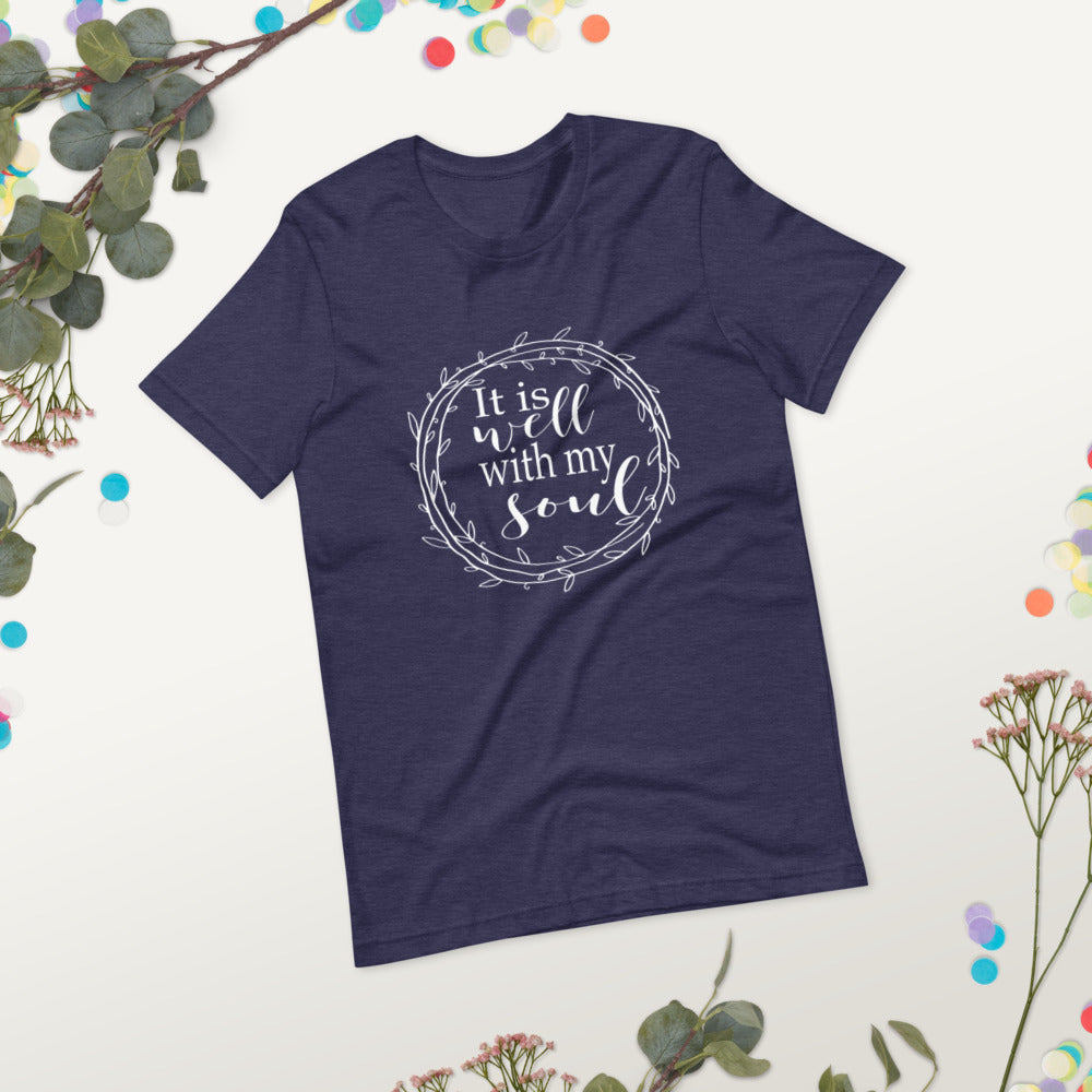 It Is Well With My Soul Short-Sleeve Unisex T-Shirt