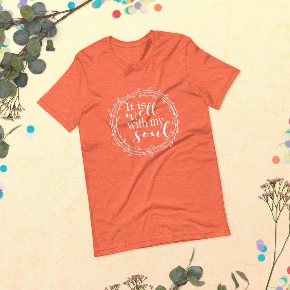 It Is Well With My Soul Short-Sleeve Unisex T-Shirt