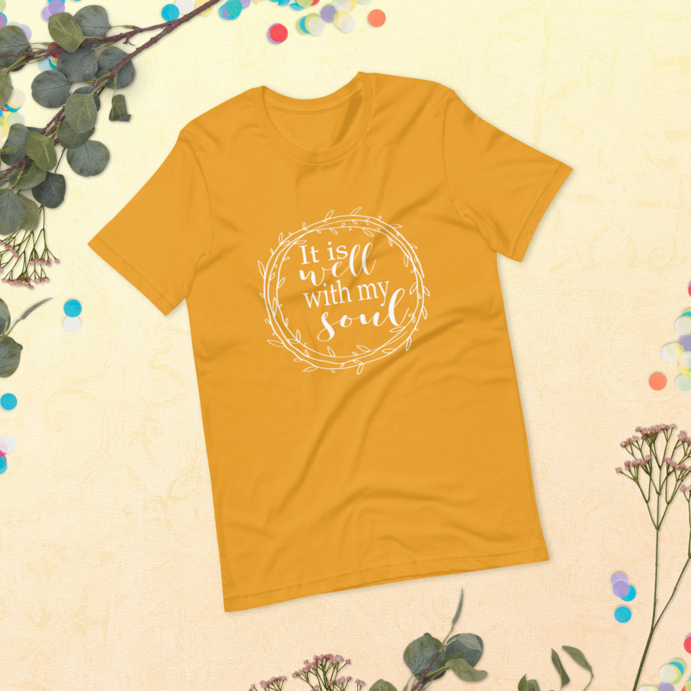 It Is Well With My Soul Short-Sleeve Unisex T-Shirt