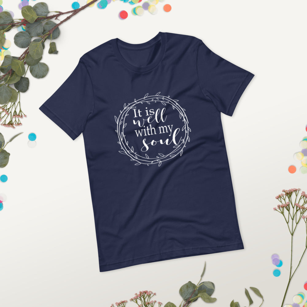 It Is Well With My Soul Short-Sleeve Unisex T-Shirt