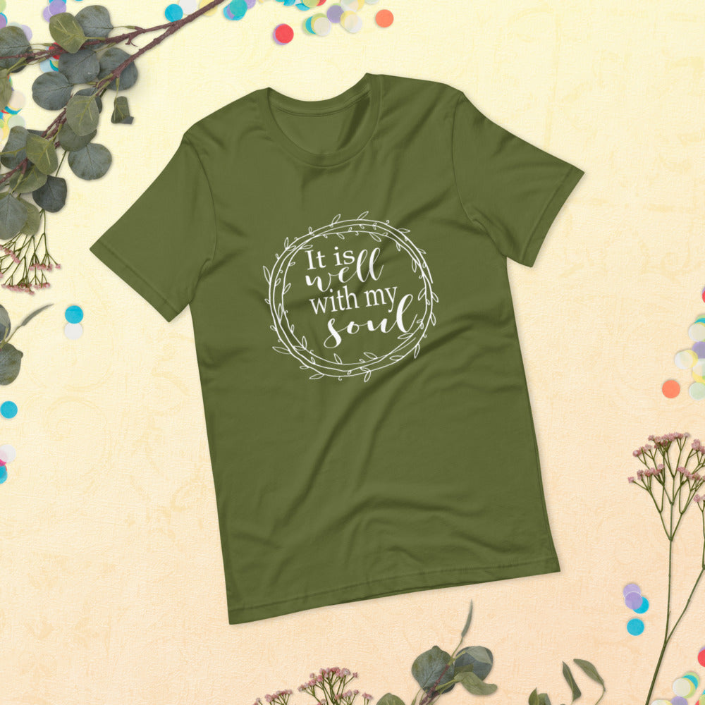 It Is Well With My Soul Short-Sleeve Unisex T-Shirt