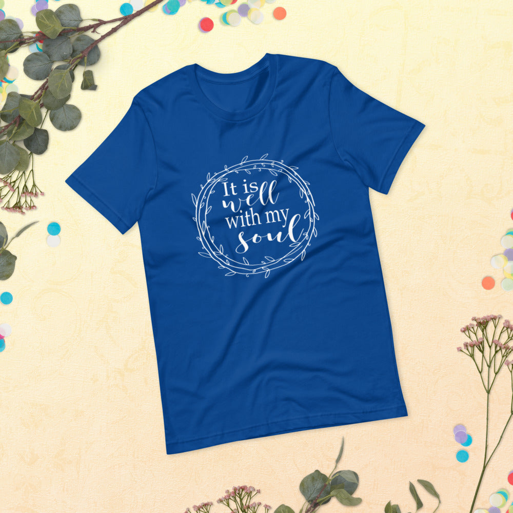 It Is Well With My Soul Short-Sleeve Unisex T-Shirt