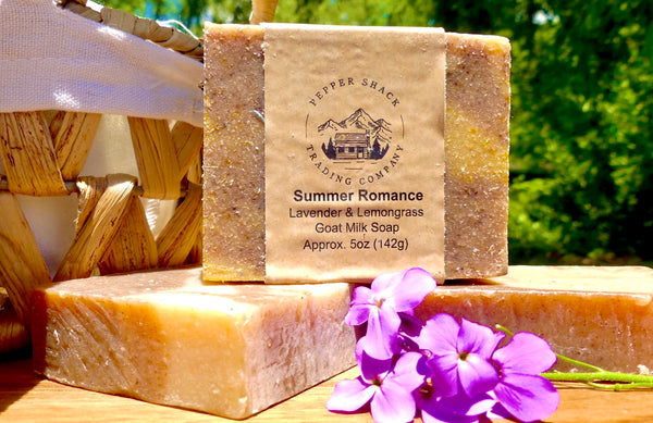 Summer Romance Goat Milk Soap