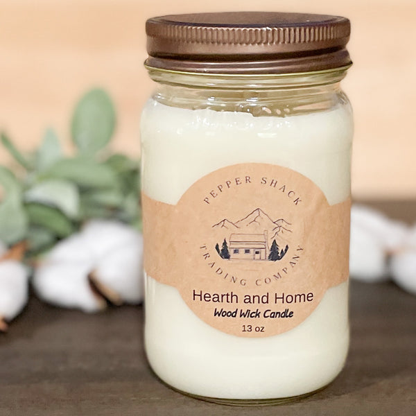 Hearth and Home Soy Wax Candle
