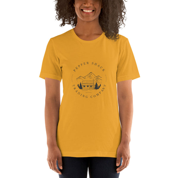 Pepper Shack Logo Tee Short-Sleeve Unisex T-Shirt, Circle