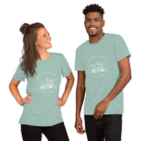 Pepper Shack Logo Tee white print Short-Sleeve Unisex T-Shirt